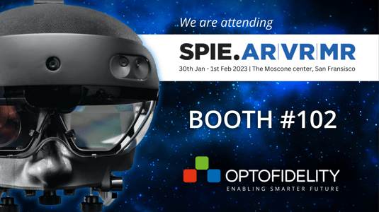 Join SPIE.AR|VR|MR online conference on 28-30 March 2021 and learn how to measure world-locking accuracy in AR/MR head-mounted displays, presented by OptoFidelity.